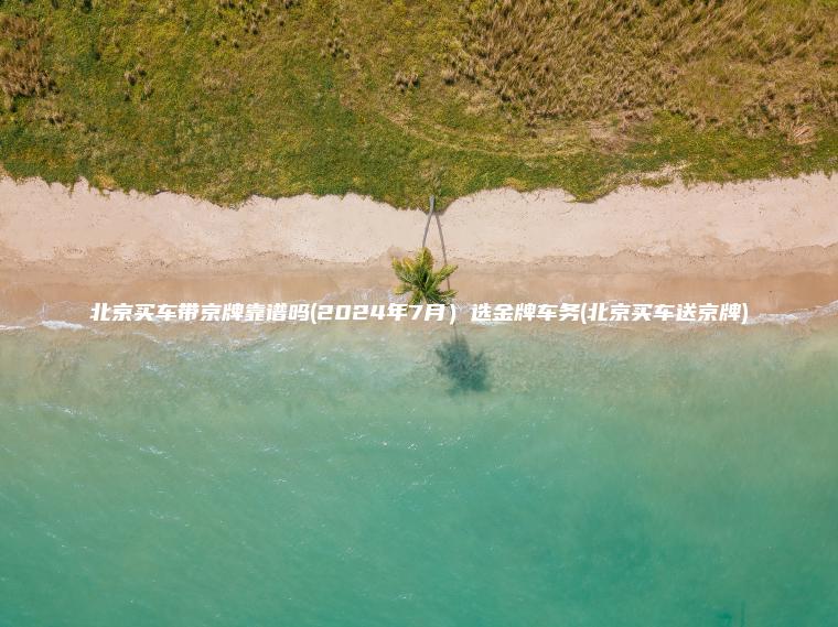 北京买车带京牌靠谱吗(2024年7月）选金牌车务(北京买车送京牌)