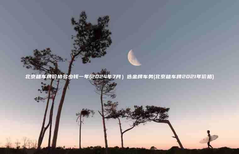 北京租车牌价格多少钱一年(2024年7月）选金牌车务(北京租车牌2021年价格)