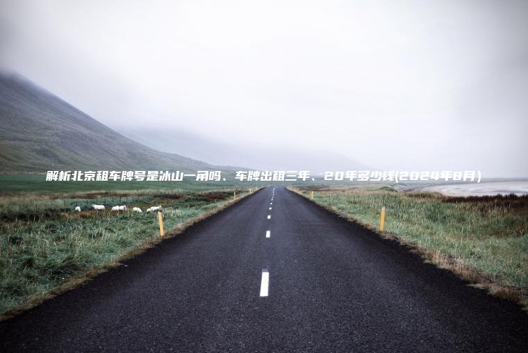 解析北京租车牌号是冰山一角吗、车牌出租三年、20年多少钱(2024年8月）