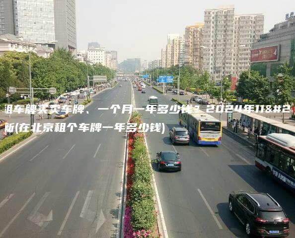 北京租车牌买卖车牌、一个月一年多少钱？2024年11月最新(在北京租个车牌一年多少钱)