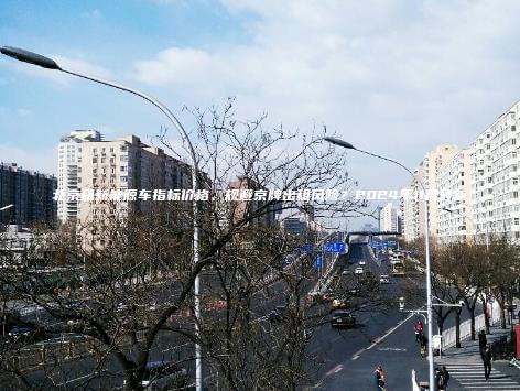 北京租新能源车指标价格、规避京牌出租风险？2024年11月最新