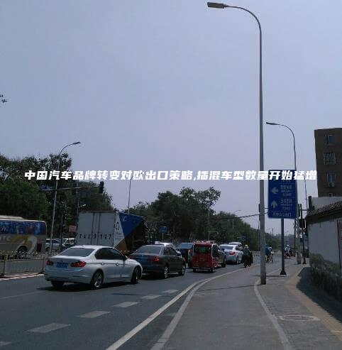 中国汽车品牌转变对欧出口策略,插混车型数量开始猛增