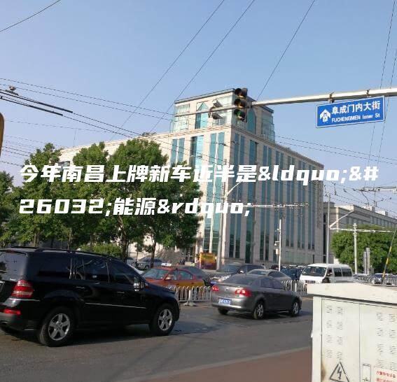 今年南昌上牌新车近半是“新能源”