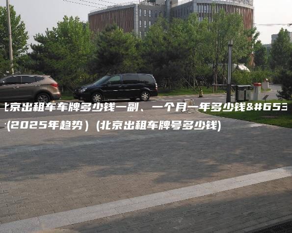 北京出租车车牌多少钱一副、一个月一年多少钱？(2025年趋势）(北京出租车牌号多少钱)
