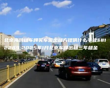 北京海鸥租车牌买车需出租方提供什么手续、2025年1月北京车牌出租三年租金