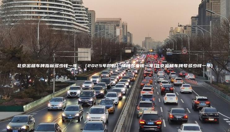 北京出租车牌指标多少钱一年、（2025年即时）绿牌多少钱一年(北京出租车牌号多少钱一年)