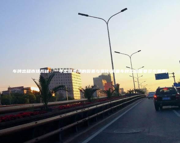 车牌出租市场揭秘：一年出租费用的因素与变化(闲置车牌出租需要多少费用)