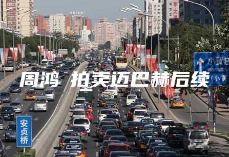 周鸿祎拍卖迈巴赫后续